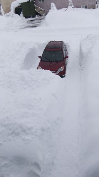 Shoveling Day 2 View 1